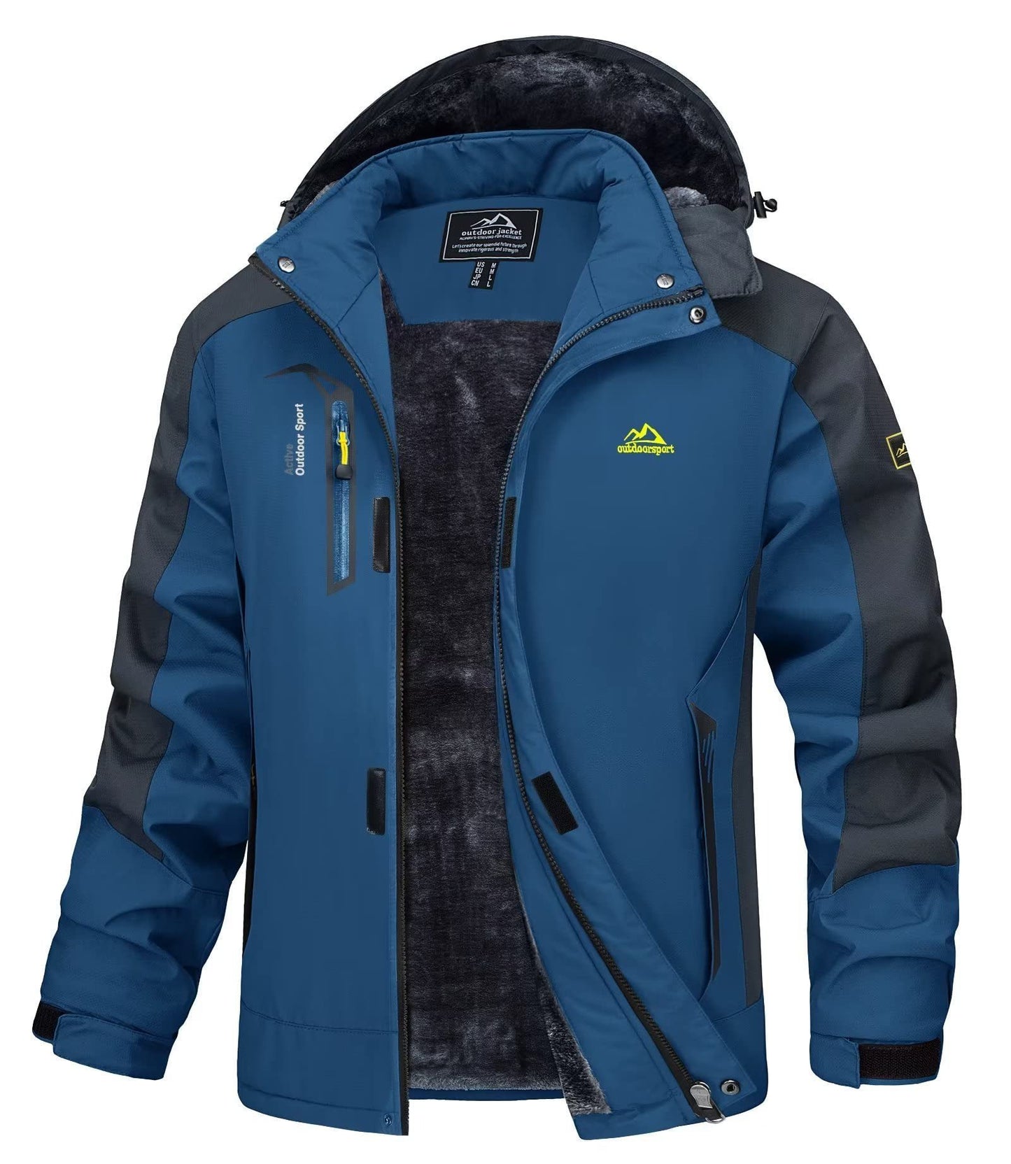 Outdoor Hooded Winter Jacket