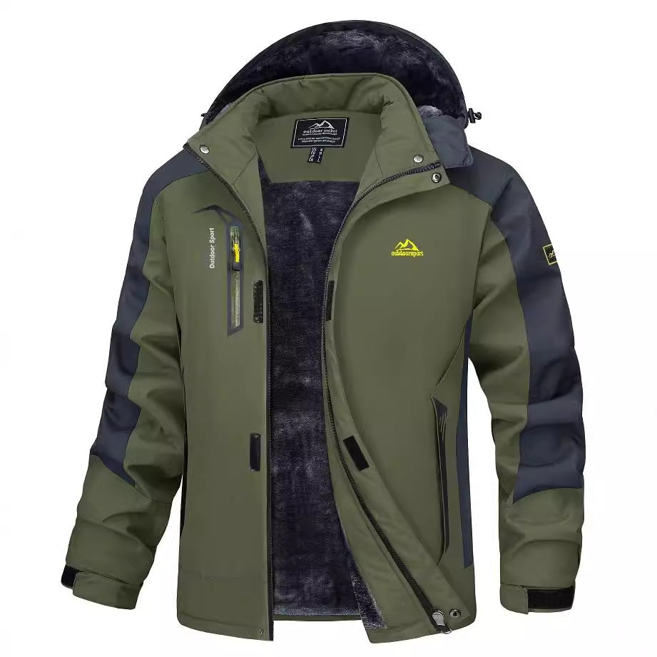 Outdoor Hooded Winter Jacket