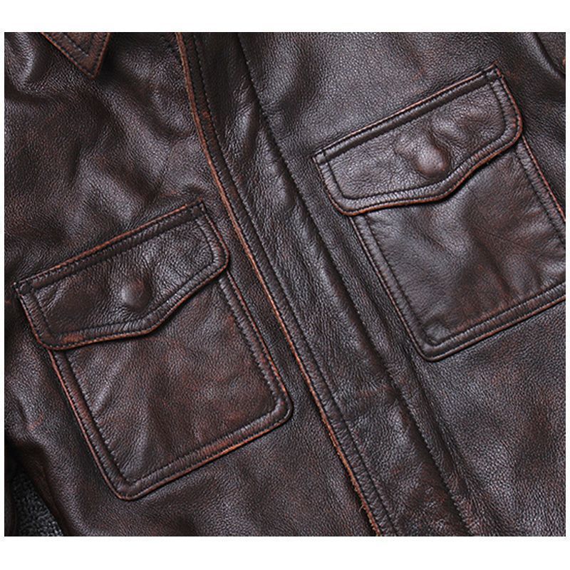 Loose Leather Jacket