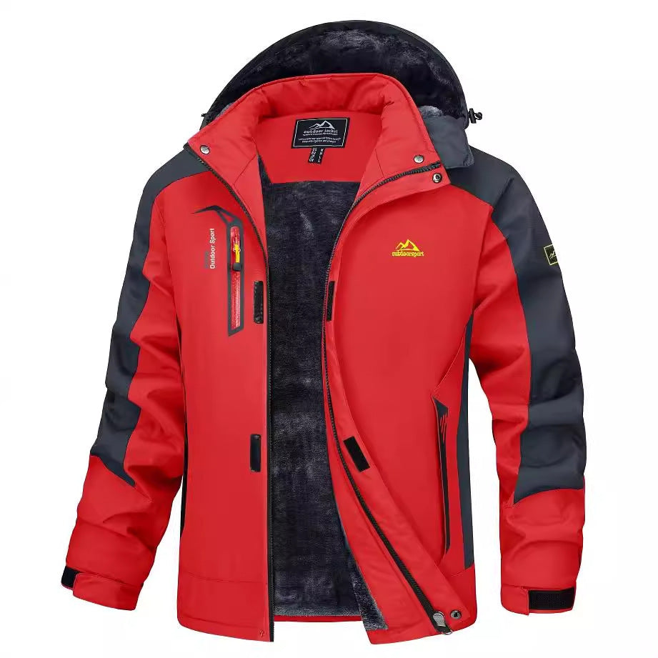 Outdoor Hooded Winter Jacket
