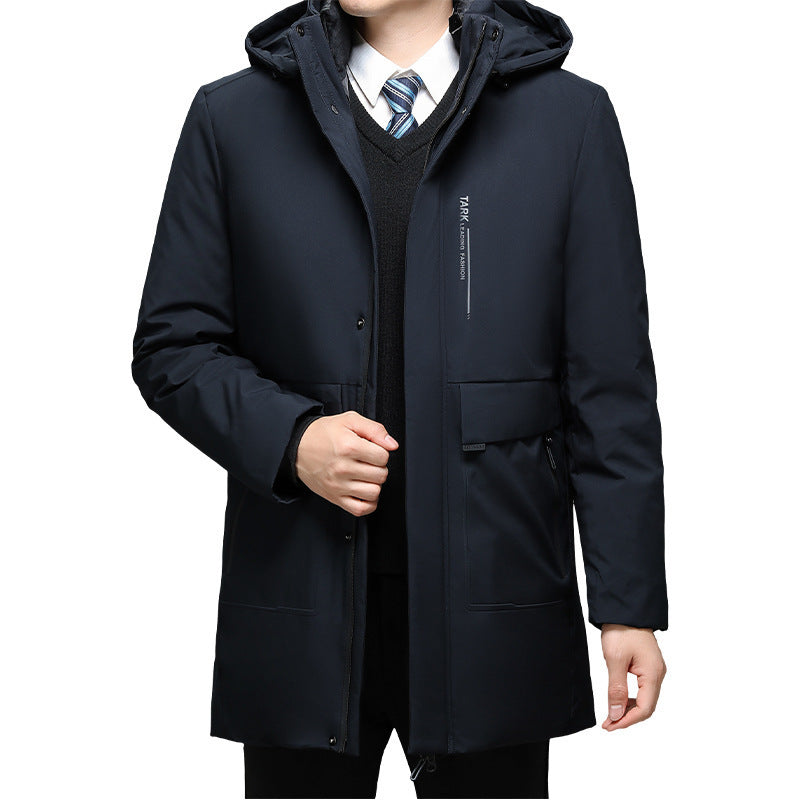 Warm slick autumn jacket