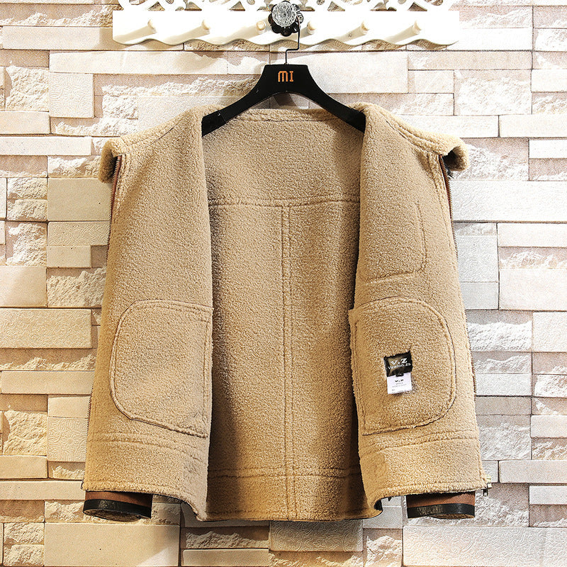 Bulky Suede Jacket