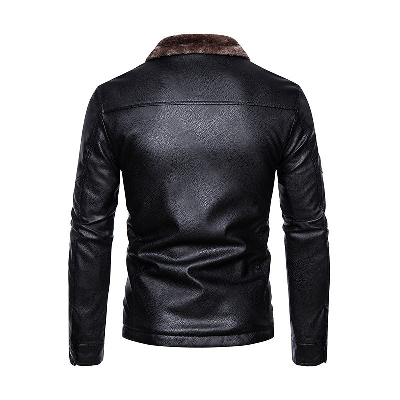 Slim Fit Leather Jacket